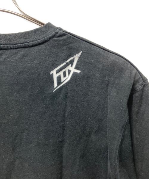 FOX RACING（フォックスレーシング）FOX RACING (フォックスレーシング) フォックスロゴTシャツ ブラック サイズ:Mの古着・服飾アイテム
