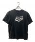 FOX RACING（フォックスレーシング）の古着「フォックスロゴTシャツ」｜ブラック