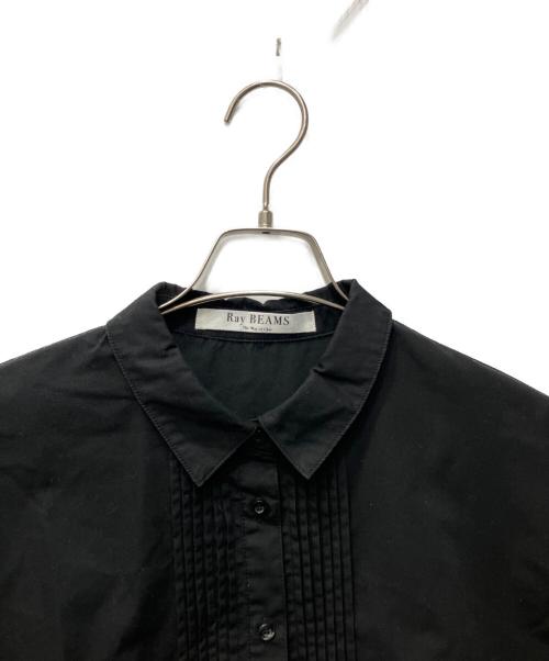 RAY BEAMS（レイ ビームス）RAY BEAMS (レイ ビームス) ピンタックシャツ ブラック サイズ:FREEの古着・服飾アイテム