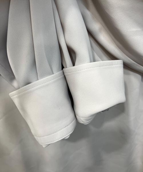 CULLNI（クルニ）CULLNI (クルニ) オーバーポリ比翼シャツ ベージュ サイズ:2の古着・服飾アイテム