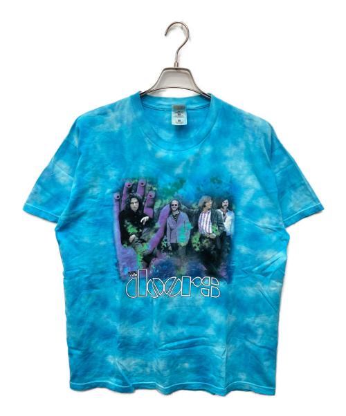 FRUIT OF THE LOOM（フルーツオブザルーム）FRUIT OF THE LOOM (フルーツオブザルーム) タイダイ加工半袖Tシャツ スカイブルー サイズ:XLの古着・服飾アイテム