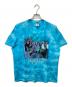 FRUIT OF THE LOOM（フルーツオブザルーム）の古着「タイダイ加工半袖Tシャツ」｜スカイブルー