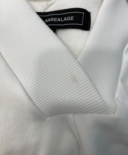 ANREALAGE（アンリアレイジ）ANREALAGE (アンリアレイジ) ボールスウェットベスト ホワイト サイズ:48の古着・服飾アイテム