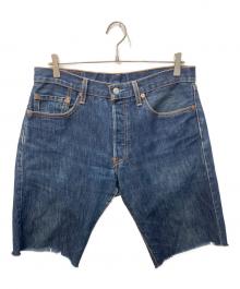 LEVI'S（リーバイス）の古着「カットオフ加工501デニムハーフパンツ」｜インディゴ