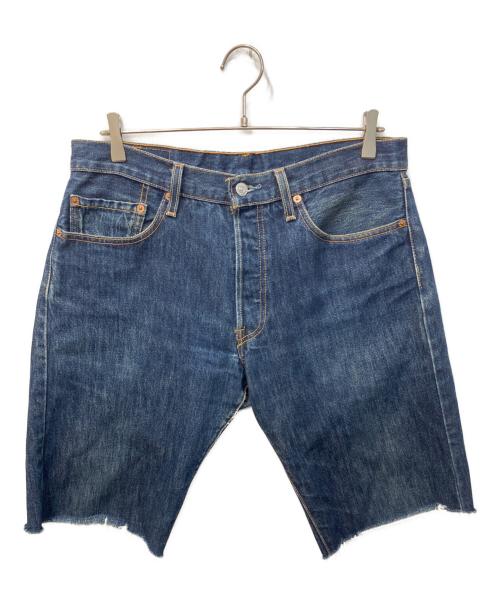 LEVI'S（リーバイス）LEVI'S (リーバイス) カットオフ加工501デニムハーフパンツ インディゴ サイズ:W33の古着・服飾アイテム