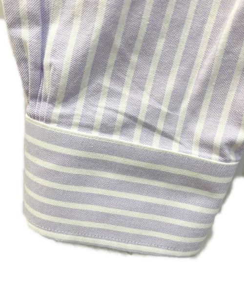 BROOKS BROTHERS（ブルックスブラザーズ）BROOKS BROTHERS (ブルックスブラザーズ) ストライプBDシャツ パープル サイズ:Lの古着・服飾アイテム