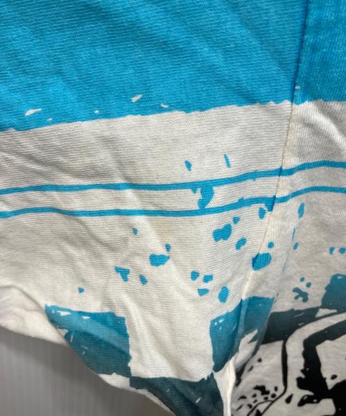 GEAR（ギア）GEAR (ギア) 全面サーフプリントTシャツ ピンク サイズ:Mの古着・服飾アイテム