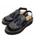 tsumori chisato walk（ツモリチサトウォーク）の古着「タッセルモチーフプラットフォームサンダル」｜ブラック