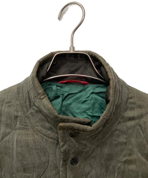 LANVIN en Bleu（ランバンオンブルー）LANVIN en Bleu (ランバンオンブルー) キルティングジャケット オリーブ サイズ:52の古着・服飾アイテム