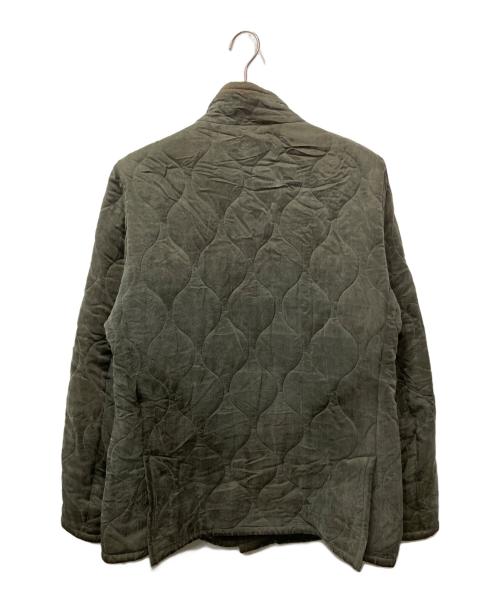 LANVIN en Bleu（ランバンオンブルー）LANVIN en Bleu (ランバンオンブルー) キルティングジャケット オリーブ サイズ:52の古着・服飾アイテム