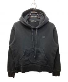 Acne studios（アクネ ストゥディオズ）の古着「FERRIS FACE/フェリスフェイスフーディー」｜ブラック