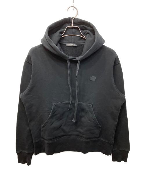 Acne studios（アクネ ストゥディオズ）Acne studios (アクネ ストゥディオズ) FERRIS FACE/フェリスフェイスフーディー ブラック サイズ:Sの古着・服飾アイテム