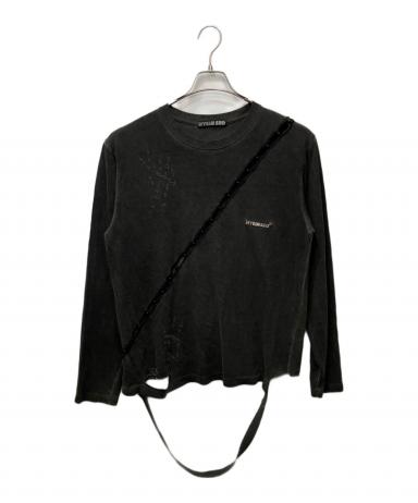 中古・古着通販】HYEIN SEO (ヘインソ) SLASHED LONG SLEEVE ブラック