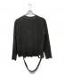 HYEIN SEO (ヘインソ) SLASHED LONG SLEEVE ブラック サイズ:1：7000円