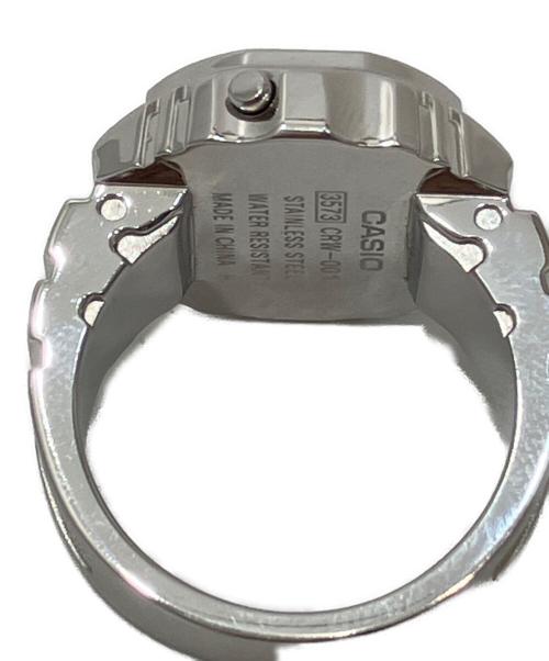 CASIO（カシオ）CASIO (カシオ) RING WATCH(リングウォッチ) シルバー サイズ:22号の古着・服飾アイテム