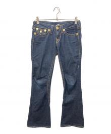 TRUE RELIGION（トゥルー レリジョン）の古着「フレアデニムパンツ」｜インディゴ