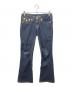 TRUE RELIGION（トゥルー レリジョン）の古着「フレアデニムパンツ」｜インディゴ