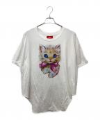 Vivienne Westwood RED LABELヴィヴィアンウエストウッドレッドレーベル）の古着「PRECIOUS KITTY 半袖Tシャツ」｜ホワイト