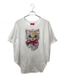 Vivienne Westwood RED LABEL（ヴィヴィアンウエストウッドレッドレーベル）の古着「PRECIOUS KITTY 半袖Tシャツ」｜ホワイト