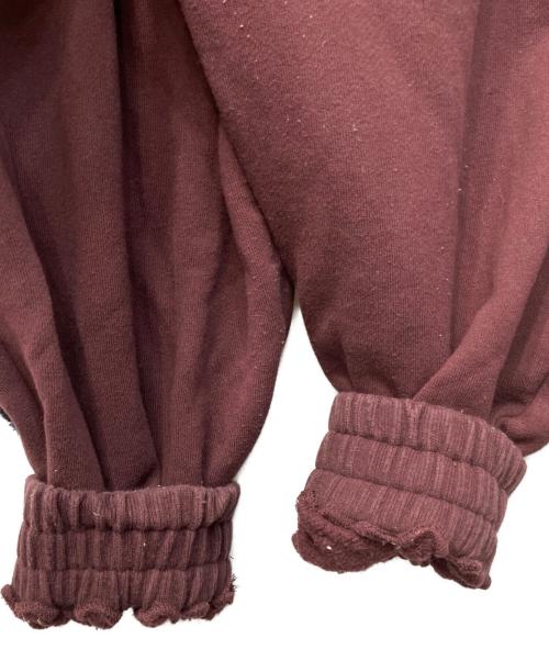 Vivienne Westwood RED LABEL（ヴィヴィアンウエストウッドレッドレーベル）Vivienne Westwood RED LABEL (ヴィヴィアンウエストウッドレッドレーベル) タータンブロッキングジョガーパンツ ボルドー サイズ:00の古着・服飾アイテム