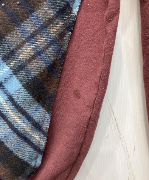 Vivienne Westwood RED LABEL（ヴィヴィアンウエストウッドレッドレーベル）Vivienne Westwood RED LABEL (ヴィヴィアンウエストウッドレッドレーベル) タータンブロッキングジョガーパンツ ボルドー サイズ:00の古着・服飾アイテム