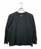 HOMME PLISSE ISSEY MIYAKEオム プリッセ イッセイ ミヤケ）の古着「ロングスリーブカットソー」｜ブラック