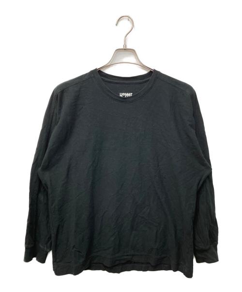 HOMME PLISSE ISSEY MIYAKE（オム プリッセ イッセイ ミヤケ）HOMME PLISSE ISSEY MIYAKE (オム プリッセ イッセイ ミヤケ) ロングスリーブカットソー ブラック サイズ:2の古着・服飾アイテム