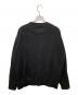 Vivienne Westwood RED LABEL (ヴィヴィアンウエストウッドレッドレーベル) クルーネックスウェット ブラック サイズ:38：19000円