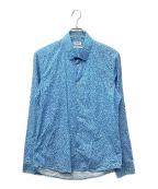 KENZOケンゾー）の古着「総柄シャツ」｜スカイブルー