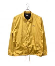 stussy（ステューシー）の古着「コーチジャケット」｜イエロー