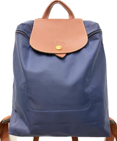 LONGCHAMP（ロンシャン）LONGCHAMP (ロンシャン) ル プリアージュ オリジナル M ネイビーの古着・服飾アイテム