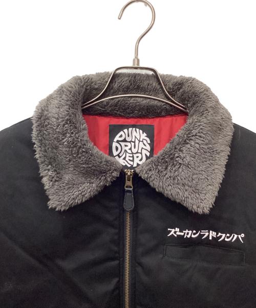 PUNK DRUNKERS（パンクドランカーズ）PUNK DRUNKERS (パンクドランカーズ) 逆ジャン ブラック サイズ:XLの古着・服飾アイテム