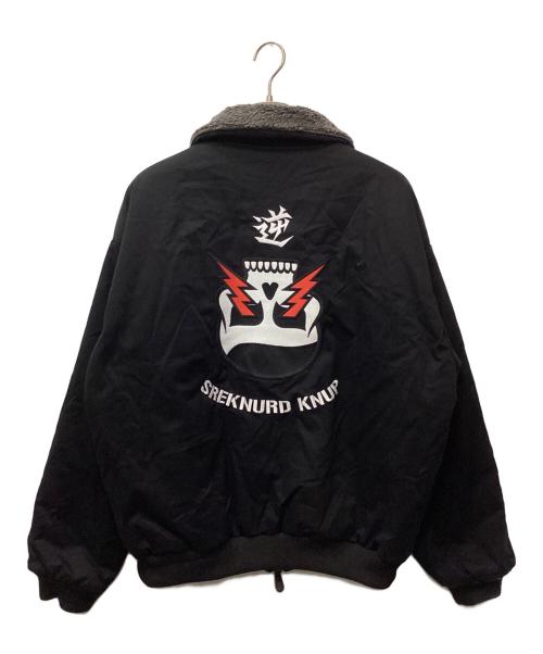 PUNK DRUNKERS（パンクドランカーズ）PUNK DRUNKERS (パンクドランカーズ) 逆ジャン ブラック サイズ:XLの古着・服飾アイテム