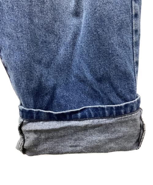 PUNK DRUNKERS（パンクドランカーズ）PUNK DRUNKERS (パンクドランカーズ) あいつステッチデニム インディゴ サイズ:Ｌの古着・服飾アイテム