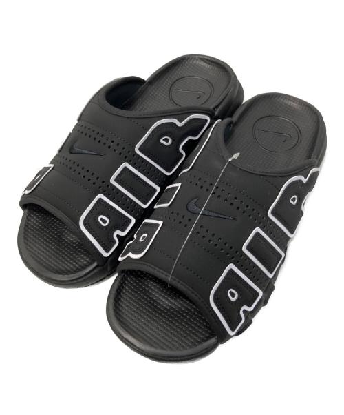 NIKE（ナイキ）NIKE (ナイキ) AIR MORE UPTEMPO SLIDE/エアモアアップテンポスライド サンダル ブラック サイズ:28CM 未使用品の古着・服飾アイテム