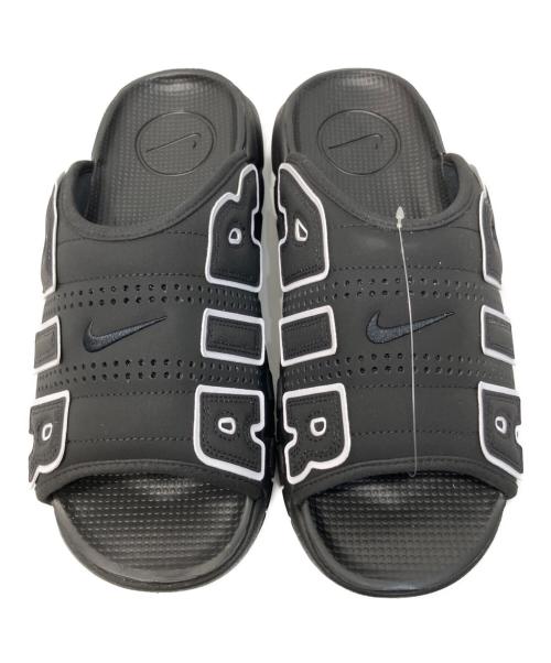 NIKE（ナイキ）NIKE (ナイキ) AIR MORE UPTEMPO SLIDE/エアモアアップテンポスライド サンダル ブラック サイズ:28CM 未使用品の古着・服飾アイテム
