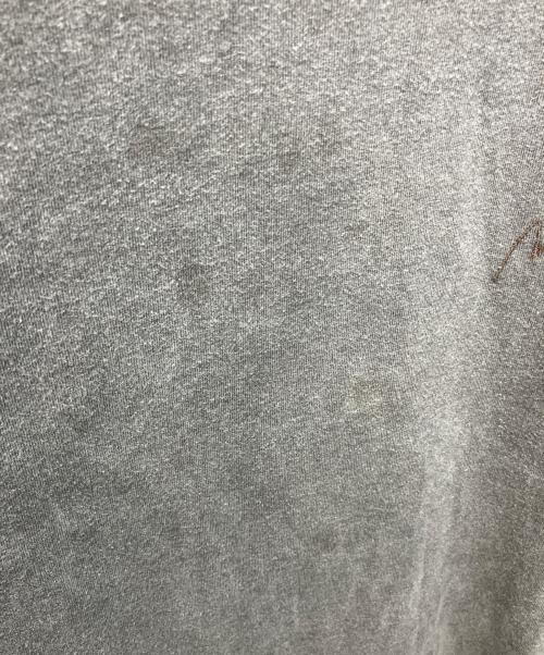 ANCELLM（アンセルム）ANCELLM (アンセルム) EMBROIDERY DYED LS/エンブロイダリーダイドロングスリーブ カットソー グレー サイズ:表記無しの古着・服飾アイテム