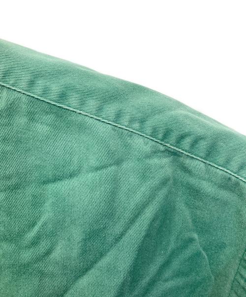 RALPH LAUREN（ラルフローレン）RALPH LAUREN (ラルフローレン) BLAIRE コットンシャツ グリーン サイズ:XLの古着・服飾アイテム