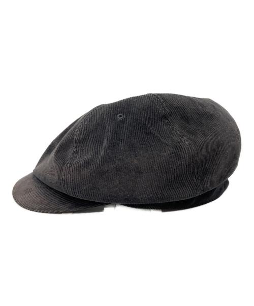 THE H.W.DOG&CO.（エイチダブリュードッグアンドコー）THE H.W.DOG&CO. (エイチダブリュードッグアンドコー) コーデュロイキャスケット ブラック サイズ:38の古着・服飾アイテム