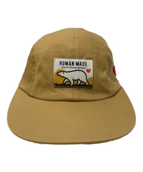 HUMAN MADE（ヒューマンメイド）HUMAN MADE (ヒューマンメイド) Polar Bear/ポーラーベア キャップ ブラウンの古着・服飾アイテム