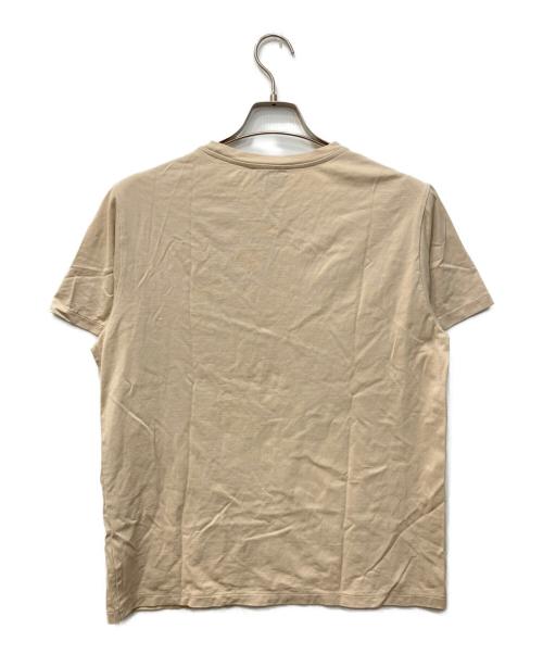 A.P.C.（アーペーセー）A.P.C. (アーペーセー) ロゴ刺繍ポケットTシャツ ベージュ サイズ:Mの古着・服飾アイテム