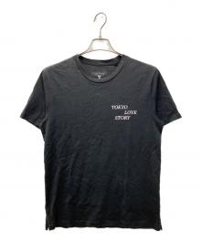rag&bone（ラグアンドボーン）の古着「刺繍Tシャツ」｜ブラック