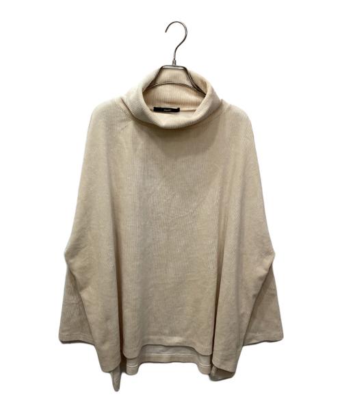Munich（ミューニック）MUNICH (ミューニック) コーデュロイタートルネックPO アイボリー サイズ:OSの古着・服飾アイテム
