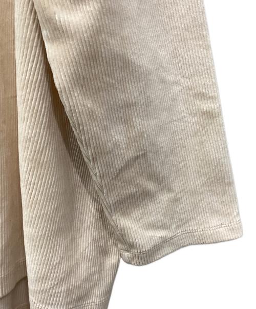 Munich（ミューニック）MUNICH (ミューニック) コーデュロイタートルネックPO アイボリー サイズ:OSの古着・服飾アイテム