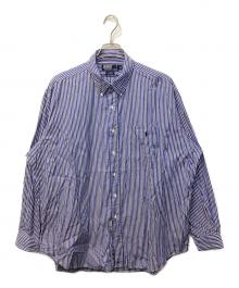 POLO RALPH LAUREN（ポロ・ラルフローレン）の古着「BLAIRE オーバーシャツ」｜ブルー