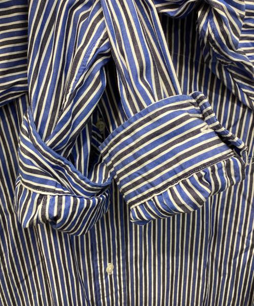 POLO RALPH LAUREN（ポロ・ラルフローレン）POLO RALPH LAUREN (ポロ・ラルフローレン) BLAIRE オーバーシャツ ブルー サイズ:XLの古着・服飾アイテム