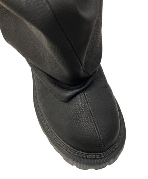 YELLO（イエロ）YELLO (イエロ) WHARF LONG BOOTS/ワーフロングブーツ ブラック サイズ:Lの古着・服飾アイテム