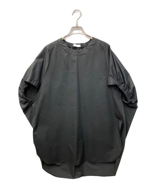 ASTRAET（アストラット）ASTRAET (アストラット) サークルデザインブラウス ブラック サイズ:FREEの古着・服飾アイテム