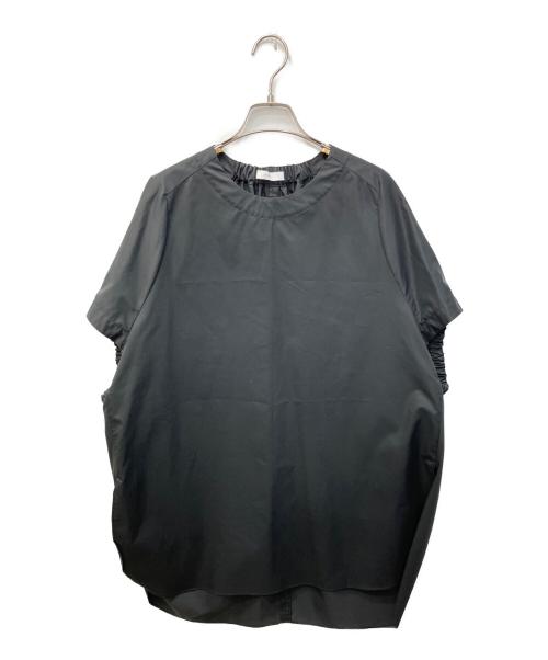 ASTRAET（アストラット）ASTRAET (アストラット) サークルデザインブラウス ブラック サイズ:FREEの古着・服飾アイテム