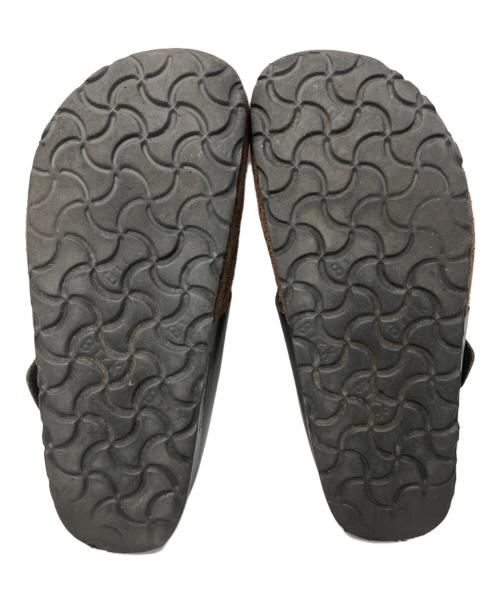 BIRKENSTOCK（ビルケンシュトック）BIRKENSTOCK (ビルケンシュトック) ロンドン レザーシューズ ブラック×ブラウン サイズ:23CMの古着・服飾アイテム